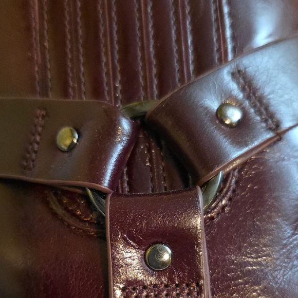 Vince Camuto Brown Ankle Boots with Buckle Straps - Picture 4 of 16